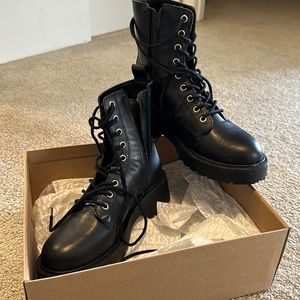 Steve Madden Combat Boots